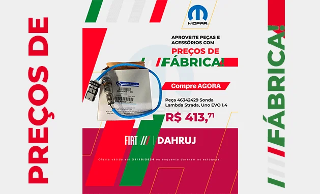 Endurance Cabine Plus 1.4 Flex 2P 2022 - Sonda lambda Uno EVO e Strada Endurance Cabine Plus 1.4 Flex 2P 2022 - Sonda lambda Uno EVO e Strada