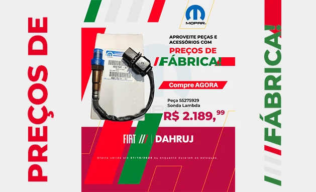 Endurance 1.8 AT6 Flex 4P 2022 - Sonda Lambda Endurance 1.8 AT6 Flex 4P 2022 - Sonda Lambda