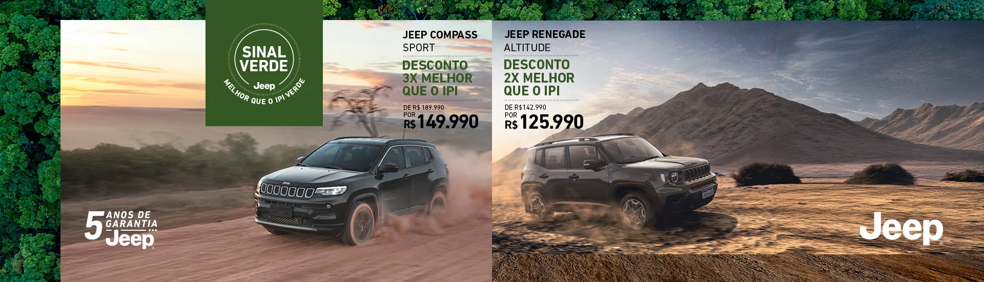 DDM Varejo Jeep Sinal Verde
