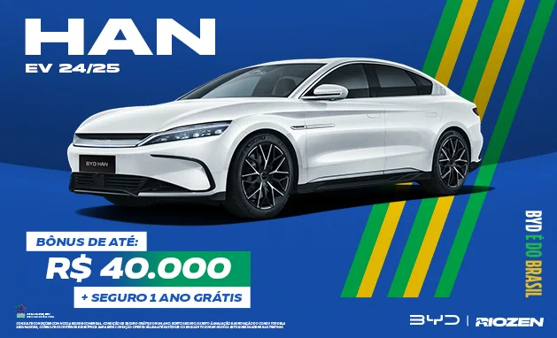 BYD HAN - Performance esportiva e aerodinâmica! BYD HAN - Performance esportiva e aerodinâmica!